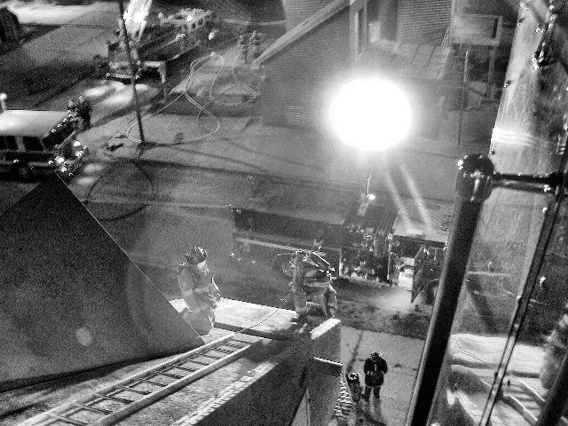 Roof Operations at the Fire Training Center